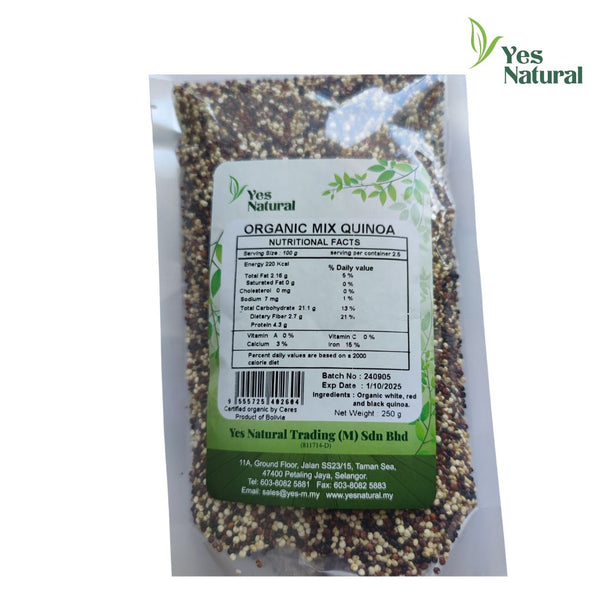 Yes Natural Organic Mix Quinoa 有机三色藜麦 250g
