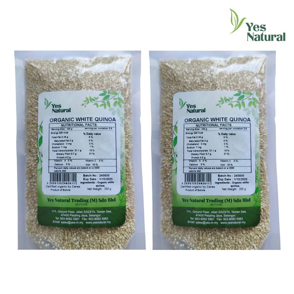Yes Natural Organic White Quinoa 有机藜麦 250g
