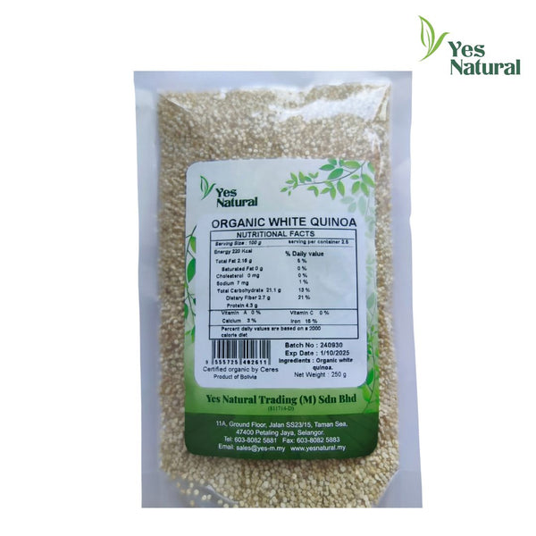Yes Natural Organic White Quinoa 有机藜麦 250g