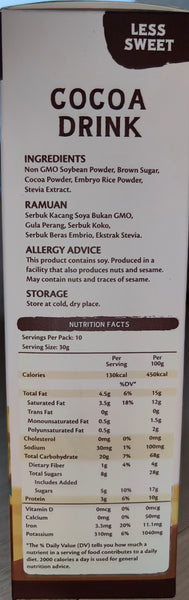 Yes Natural Cocoa Drink 悦意可可饮 30g x 10