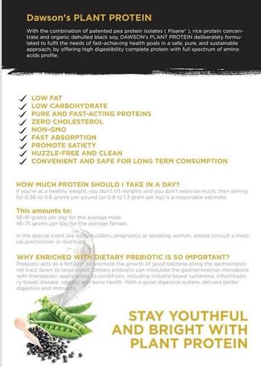 Dawson Plant Protein 700G