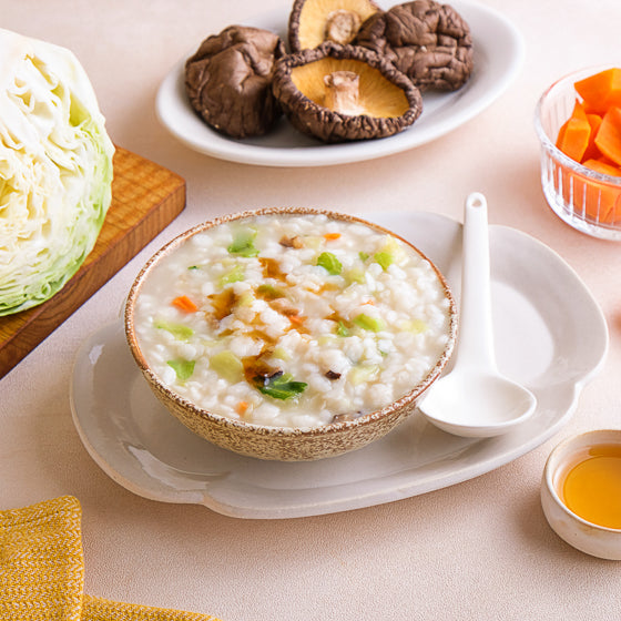 Leezen Vegetable Congee with Sesame Oil 麻油鮮蔬粥 (31gx10/Box)