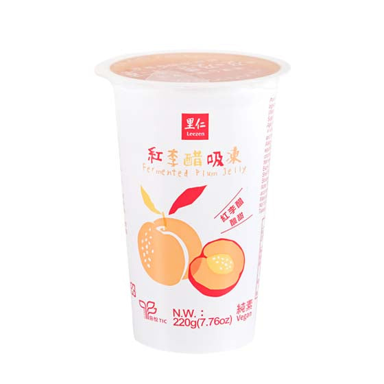 Fermented Plum Jelly  红李醋吸冻220g(丰喜)