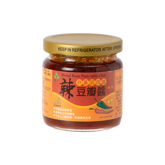 Broad Bean Paste With Chili 非基因改造辣豆瓣醬(165g)