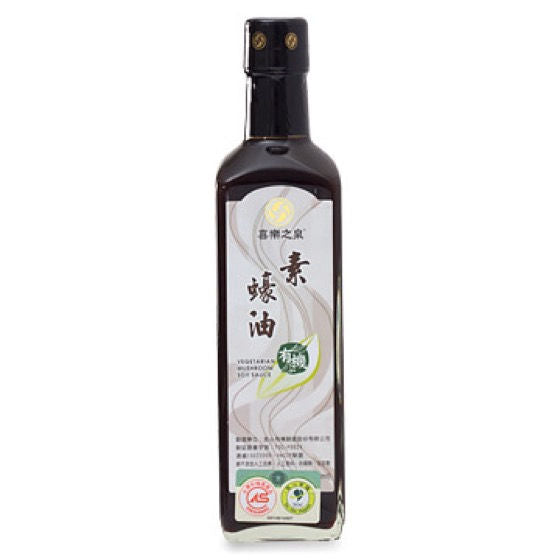 Organic Vegetables Mushroom Soy Sauce 有機素蠔油 500ml