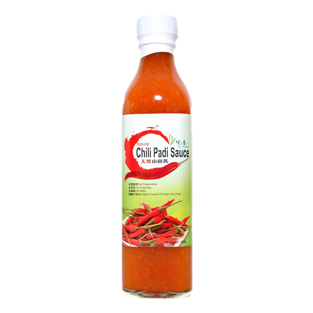 Natural Chili Padi Sauce (500ml) 天然山椒醬