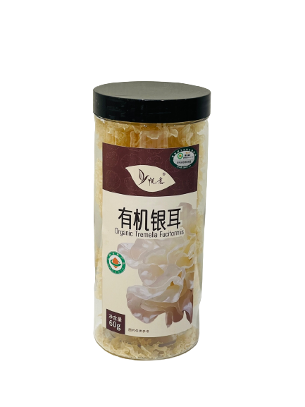 Organic Tremella fuciformis 悦意有机银耳 60g