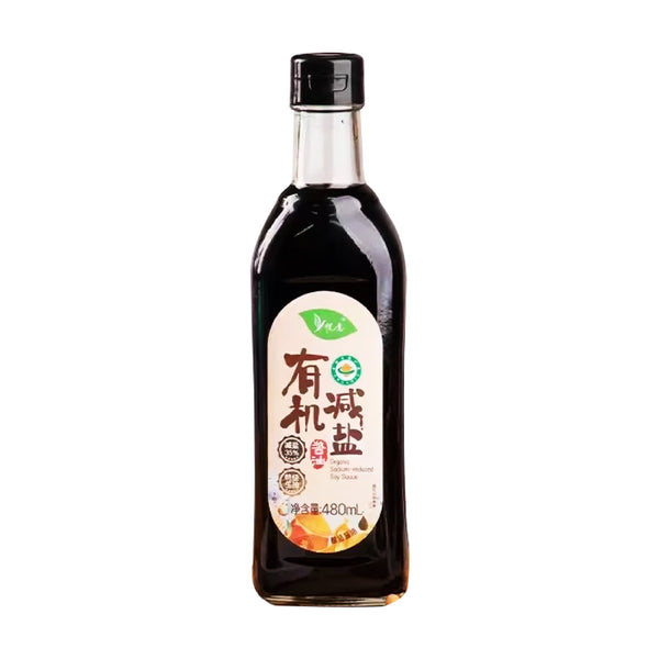 Organic Sodium-Reduced Soy Sauce 有机减盐酱油 480ml