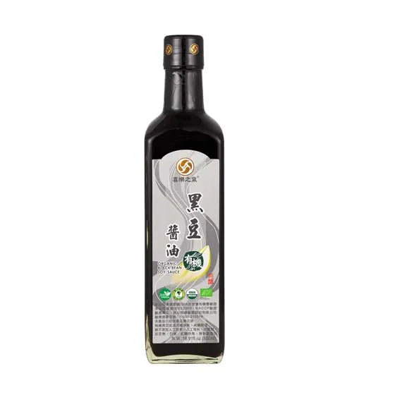 ORGANIC BLACK BEAN SOY SAUCE 有機黑豆醬油 500ML