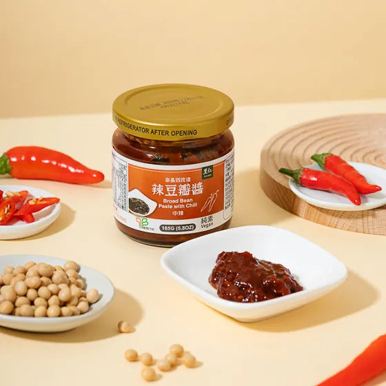 Broad Bean Paste With Chili 非基因改造辣豆瓣醬(165g)　