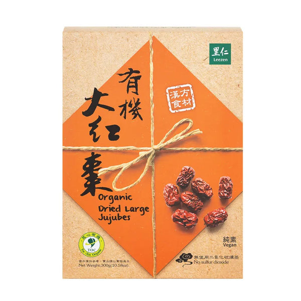 Organic Dried Large Jujubes 有机大红枣 300g