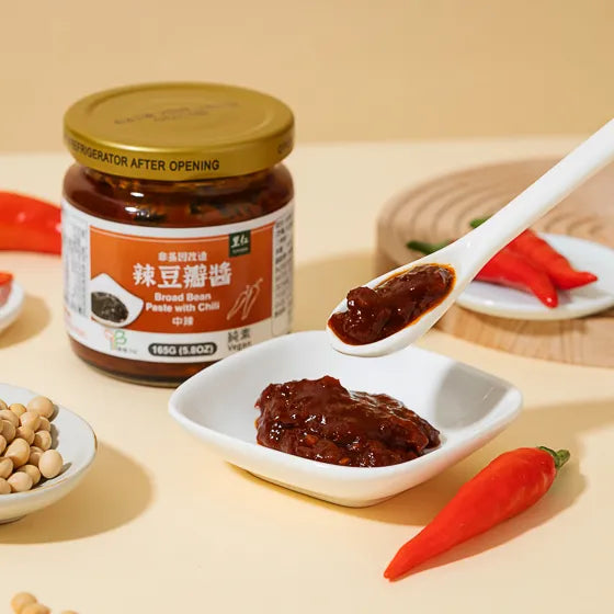 Broad Bean Paste With Chili 非基因改造辣豆瓣醬(165g)　