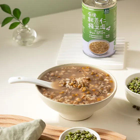 Organic Grain Dessert 有机红薏仁绿豆汤 320克