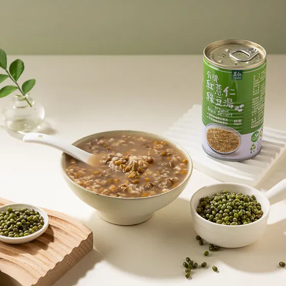 Organic Grain Dessert 有机红薏仁绿豆汤 320克