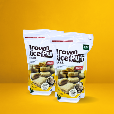 Buy 2 @ RM30: Brown Rice Puff (300g) 糙米米果