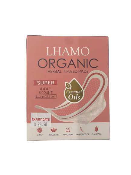 LHAMO Organic Herbal Infused Pads 有机精油卫生棉