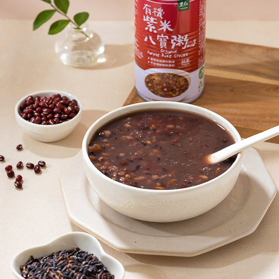 Organic Purple Rice Congee (320ml) 有机紫米八宝粥