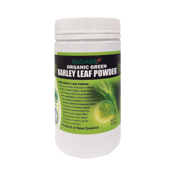 Radiant Organic Green Barley Leaf Powder 有机大麦叶粉 120gm