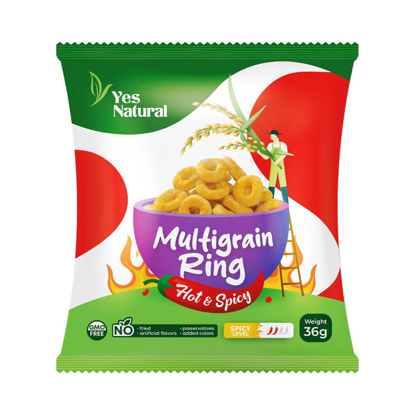 Multigrain Ring Snack 五谷杂粮小圈圈 36g