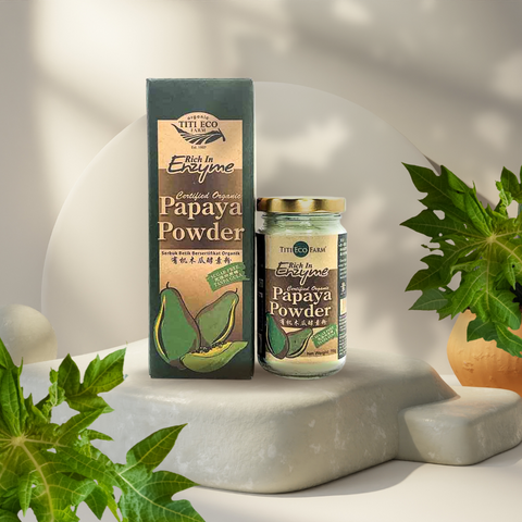 Titi Eco Farm - Green Papaya Powder (Enzyme) 75g