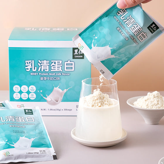 Whey Protein - Malt milk flavor 乳清蛋白-麥芽牛奶口味30g×30 sachet