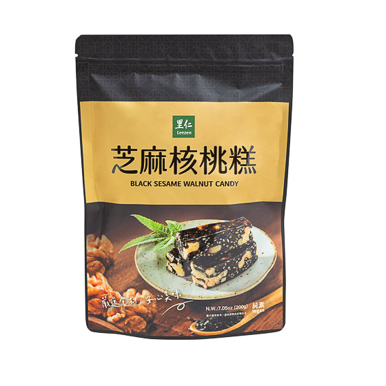 Black Sesame Walnut Candy 芝麻核桃糕 (豐稷)