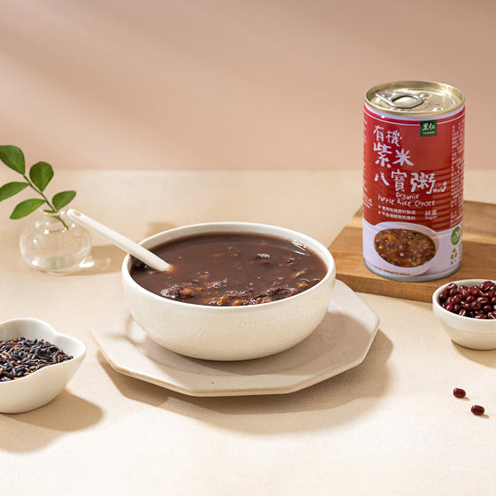 Organic Purple Rice Congee (320ml) 有机紫米八宝粥