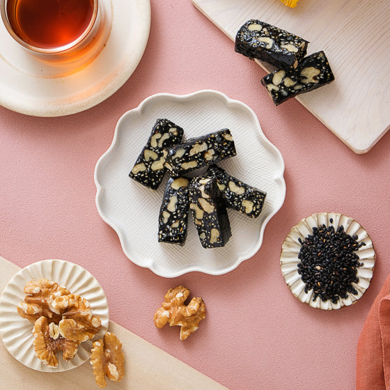 Black Sesame Walnut Candy 芝麻核桃糕 (豐稷)