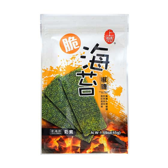 苔嗑-脆海苔(胡椒风味)45g(永晨)